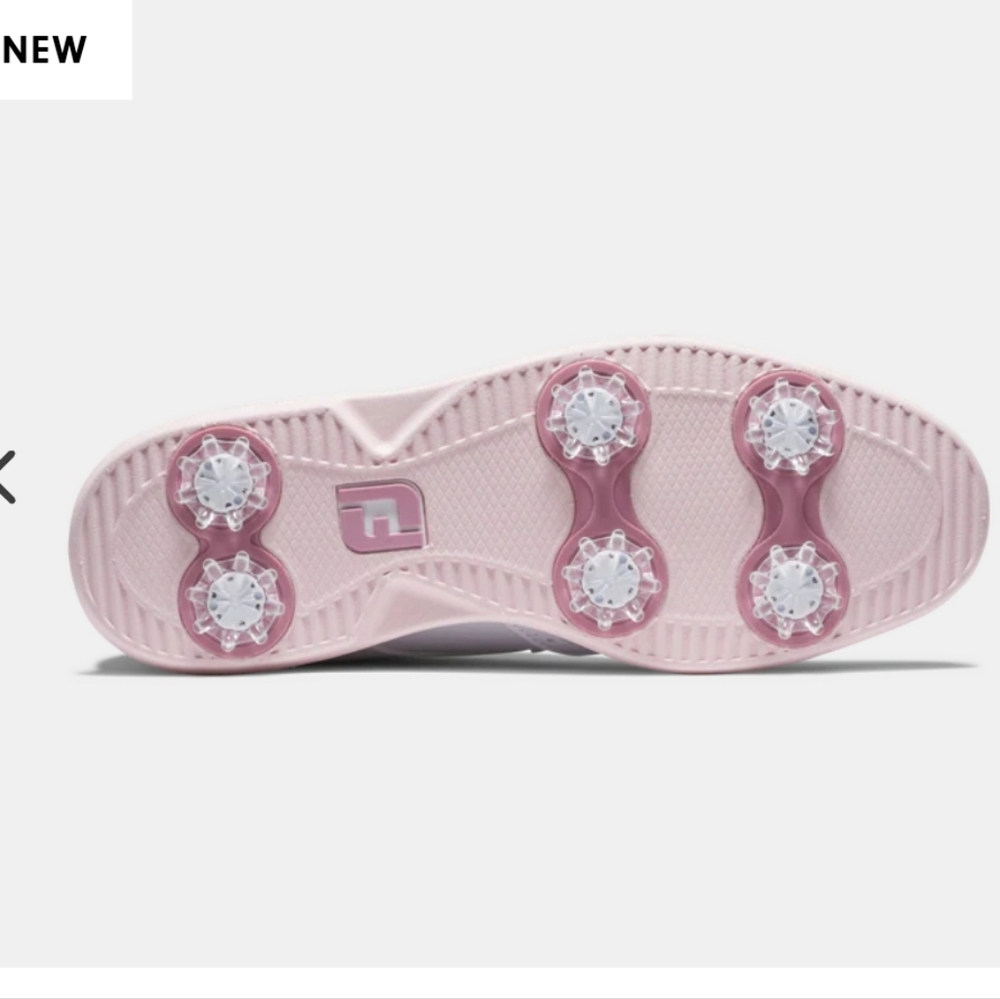 NWT Women's White and Pink Golf Shoes size7 - Picture 4 of 4